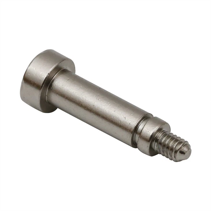 Stainless steel phillips socket head step screw cnc parts