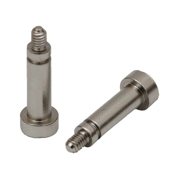 Stainless steel phillips socket head step screw cnc parts