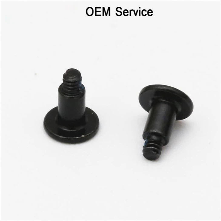 High Precision Steel Black Tiny Steps Screws