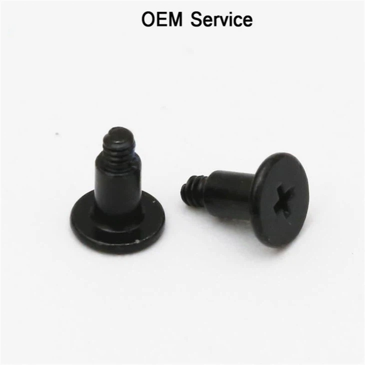 High Precision Steel Black Tiny Steps Screws