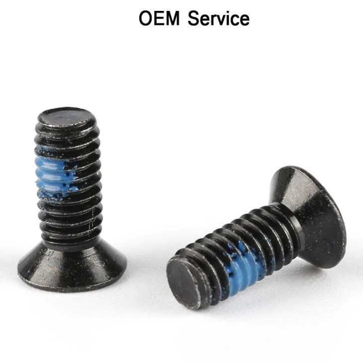 Black Countersunk Head Machine Screw