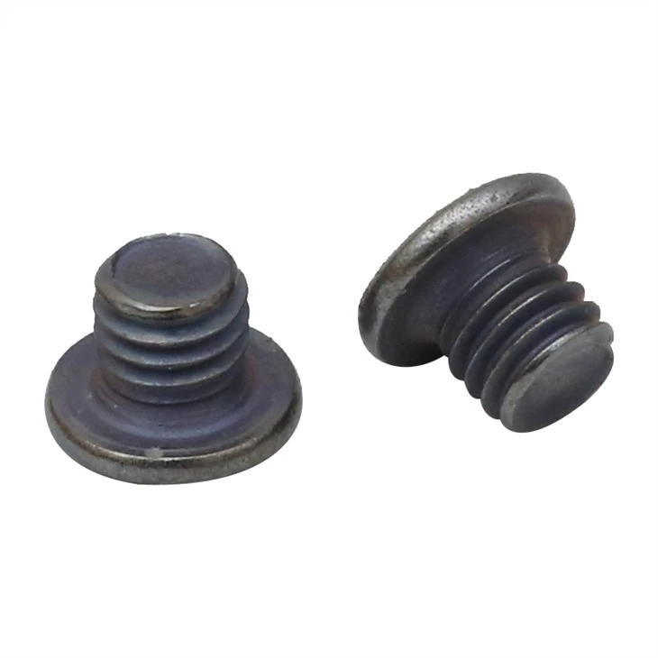 Flat head phillips anodized small screw