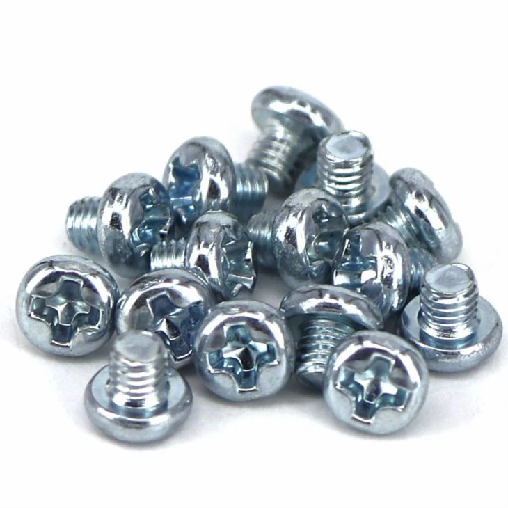 Precision phillips pan head machine small screws